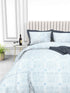 Tuscan Summer 100% Cotton King Size Bedsheet with 2 Pillow Covers -2